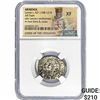 Armenia Levon I, AD 1198-1219 Silver Tram NGC XF