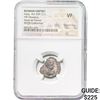 Roman Geta, AD 209-211 Silver Denarius NGC VF