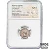 Image 1 : Roman Geta, AD 209-211 Silver Denarius NGC Ch F