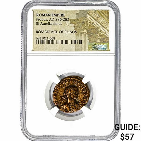 Roman Probus, AD 276-282 BI Aurelianianus NGC