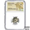 Roman Commodus, AD 177-192 Silver Denarius NGC