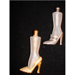 2 Ladies Perfume Decanters