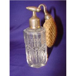 Cut Glass Perfume Atomizer
