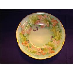 Artist Signed Hand Painted Bavarian Bowl