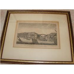 Framed Print of Winter Palace & Canal