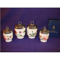 4 Royal Worcester Egg Cups