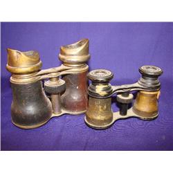 2  Opera Glasses: one marked Jumelle Theatre