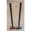 Image 1 : LOT OF TWO 5KG WEIGHTED HAMMERS
