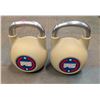 Image 1 : PAIR OF 8KG KETTLEBELLS