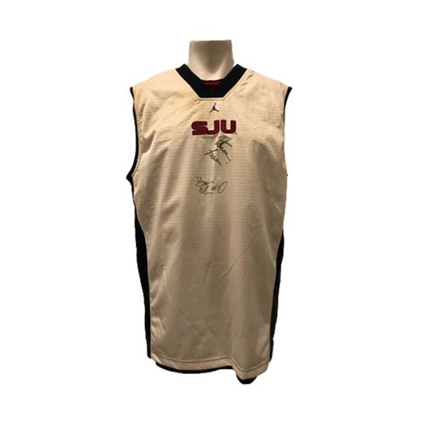 Saint Joseph’s University basketball signed jersey