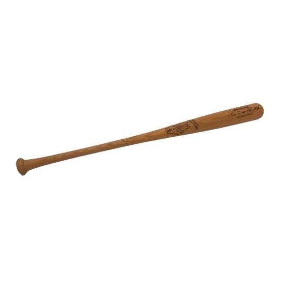 Enos “Country” Slaughter signed baseball bat