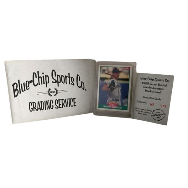 Randy Johnson 1989 rookie card