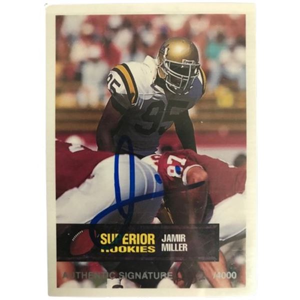 1994 Jamir Miller Signed Card