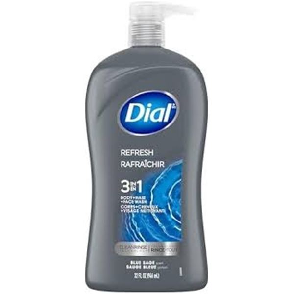 NEW 946ML DIAL 3-IN-1 BODY + HAIR BLUE SAGE