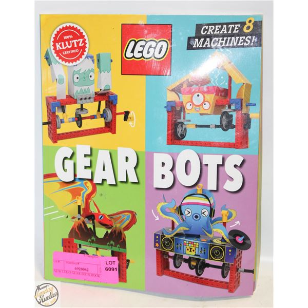 NEW LEGO GEAR BOTS BOOK