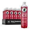 Image 1 : NEW 12 X 17 OZ SPARKLING ICE BLACK RASPBERRY