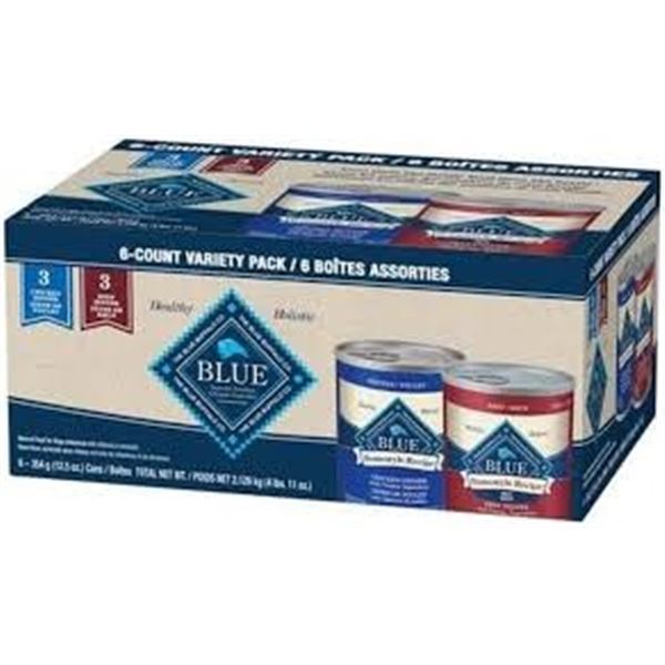 NEW 6 X 354G BLUE BUFFALO VARIETY PACK