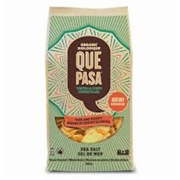 NEW 2 X 300G QUE PASA THIN & CRISPY SEA SALT