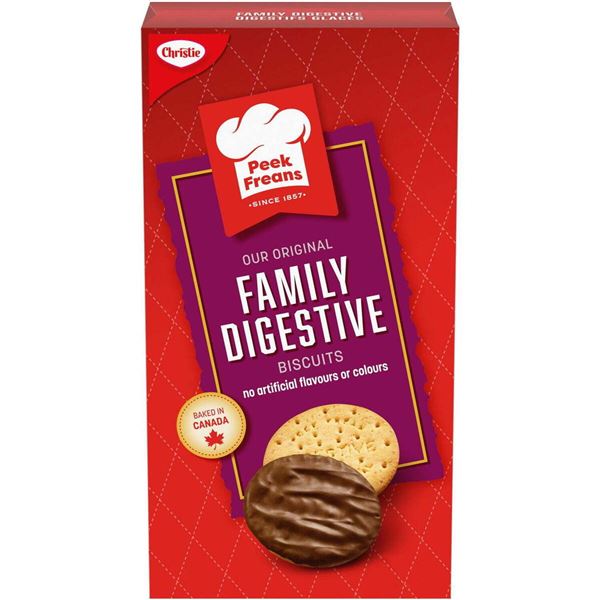 NEW 2 X 300G CHRISTIE FAMILY DIGESTIVE BISCUITS