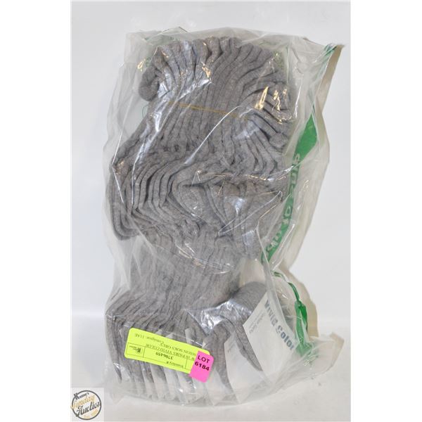 NEW 10 PAIRS VIVID COLOR FASHION SOKS GREY