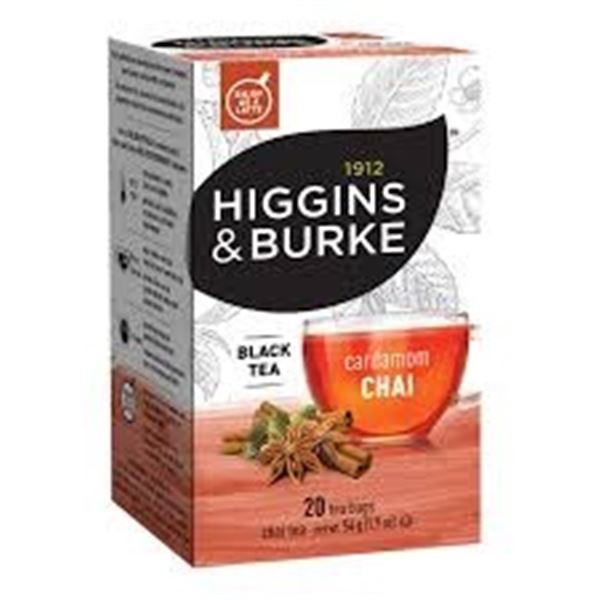 NEW 50G HIGGINS & BURKE BLACK TEA CHAI