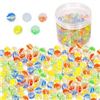 Image 1 : NEW 200 COUNT POWERKING GLASS MARBLES