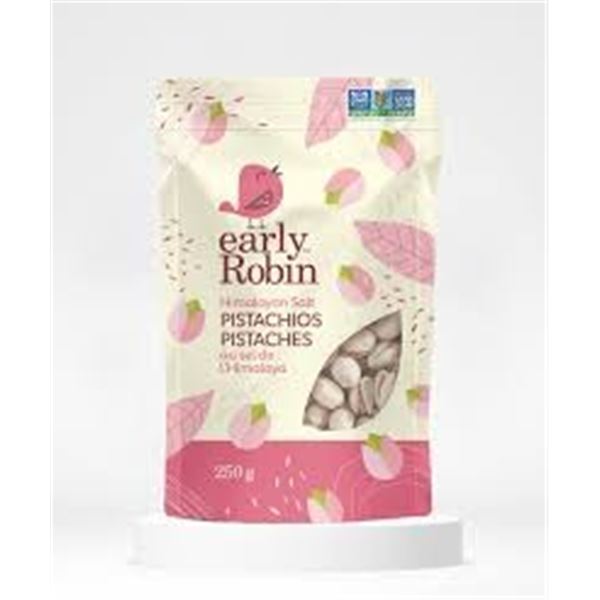 NEW 250G EARLY ROBIN HIMALAYAN SALT PISTACHIOS