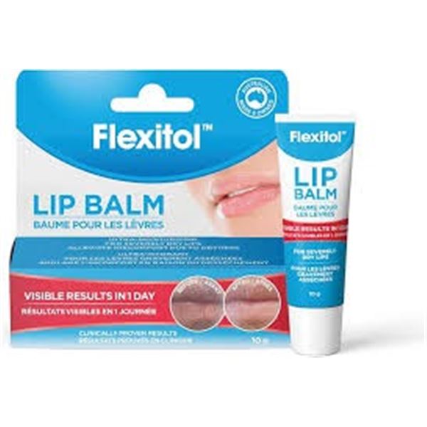 NEW 10G FLEXITOL LIP BALM
