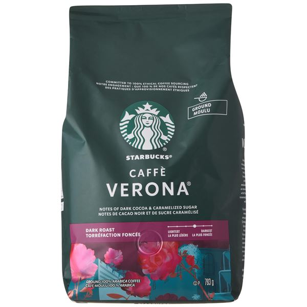 NEW 793G STARBUCKS CAFFE VERONA DARK ROAST