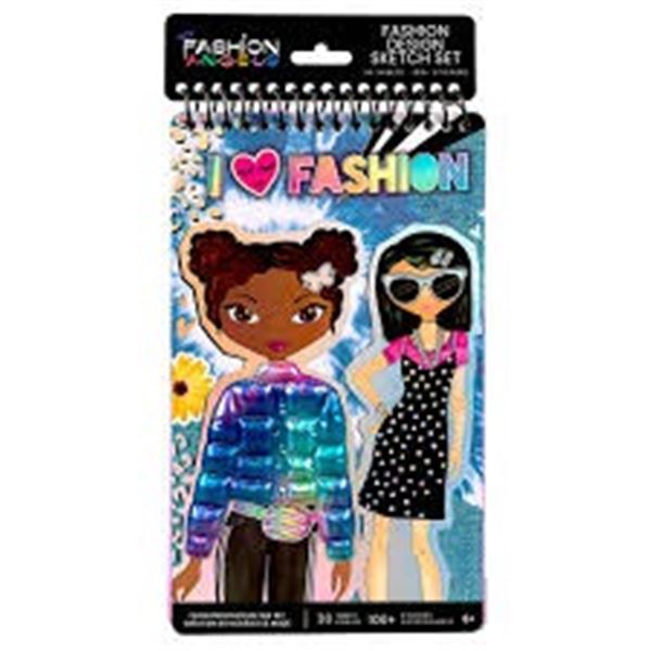 NEW I LOVE FASHION FASHION ANGELS DESIGN SKETCH SE