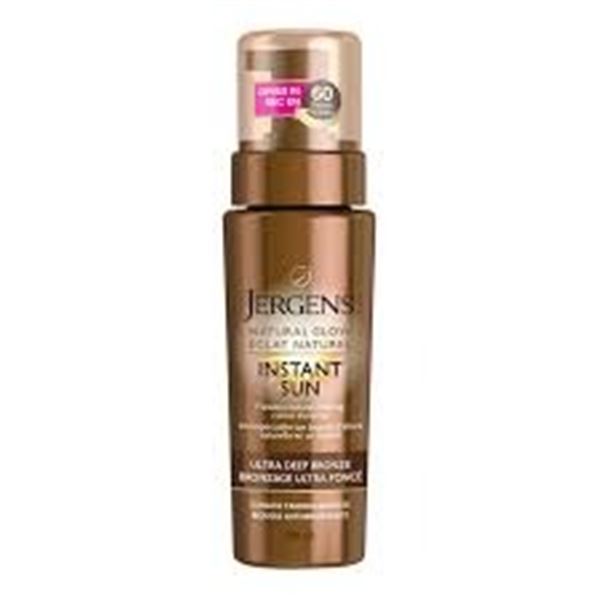 NEW 180G JERGENS INSTANT SUN DEEP BRONZE