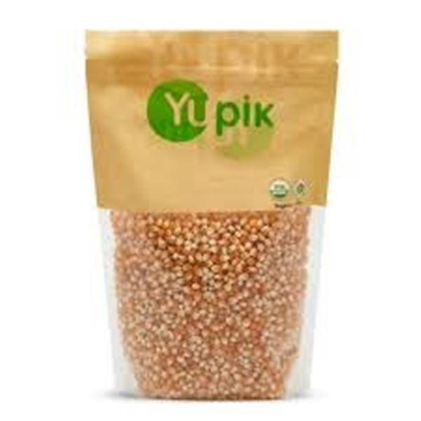 NEW 1KG YUPIK ORGANIC POPCORN