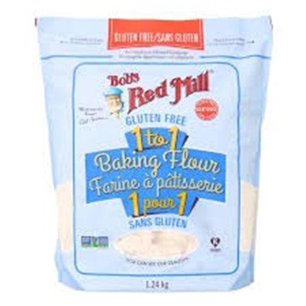 NEW 1.24KG BOBS RED MILL 1TO1 BAKING FLOUR