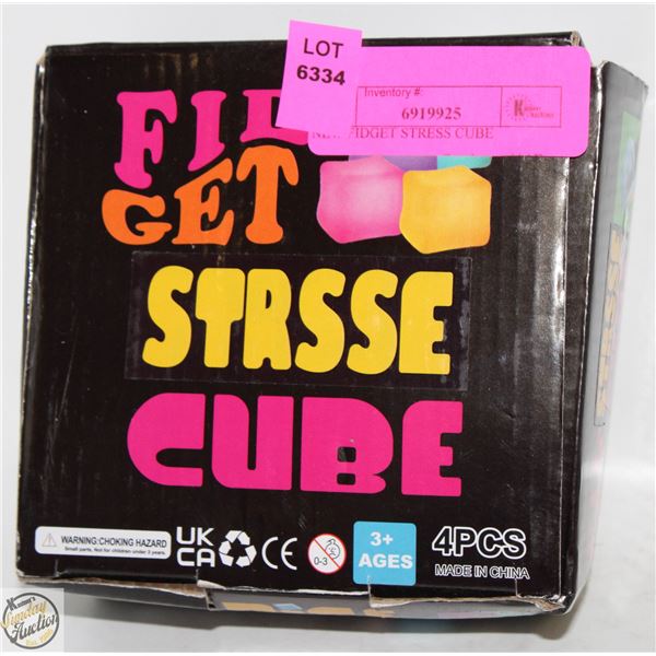 NEW FIDGET STRESS CUBE