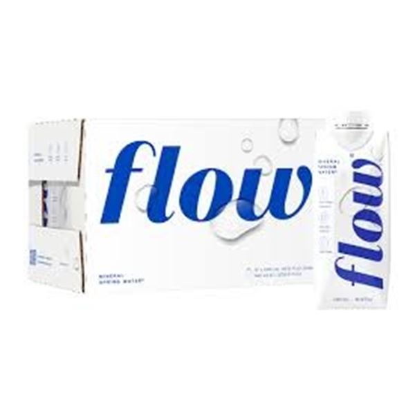 NEW 12 X 500ML FLOW MINERAL SPRING WATER