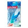 Image 1 : NEW 12 PACK VILEDA FRESH COMFORT LATEX GLOVES S/M