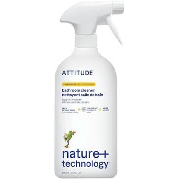NEW 4L ATTITUDE CITRUS ZEST BATHROOM CLEANER