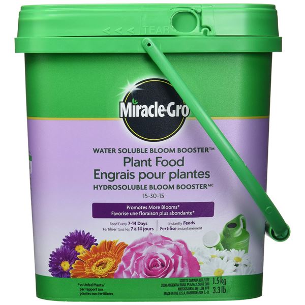 NEW 1.5KG MIRACLE-GRO PLANT FOOD