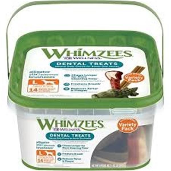 NEW 840G WHIMZEES DENTAL TREATS ALLIGATOR STIX