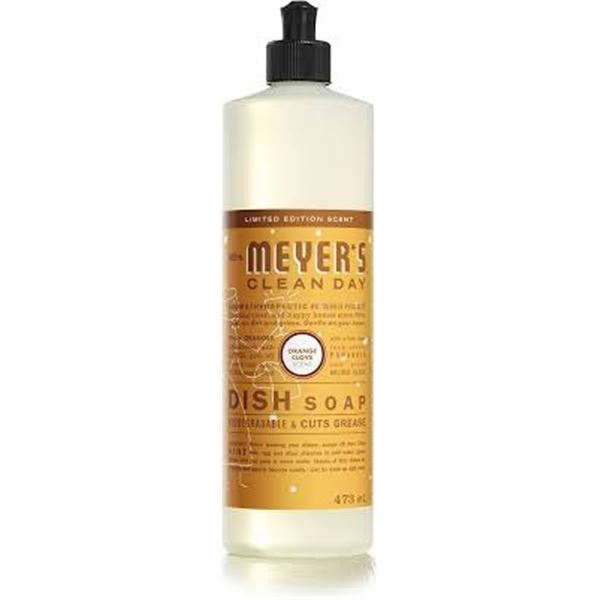 NEW 473ML MRS MEYERS CLEAN DAY ORANGE DISH SOAP