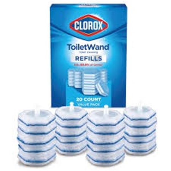 NEW 98G CLOROX TOILETWAND TOILET CLEANING REFILLS