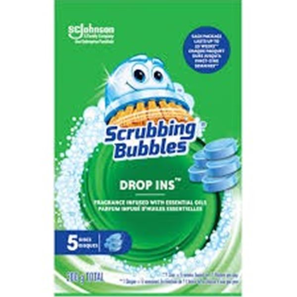NEW 200G SCRUBBING BUBBLES DROP INS