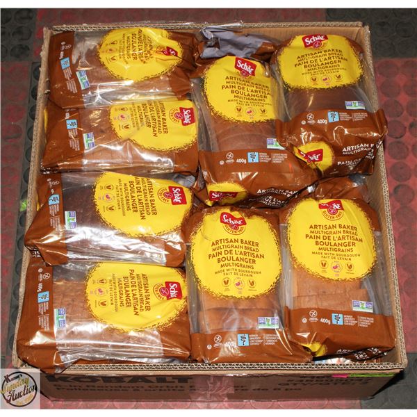 BOX OF 16 ASSORTED BREAD PRODUCTS