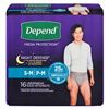 Image 1 : NEW 16 UNDERWEAR DEPEND FRESH PROTECTION NIGHT DEF