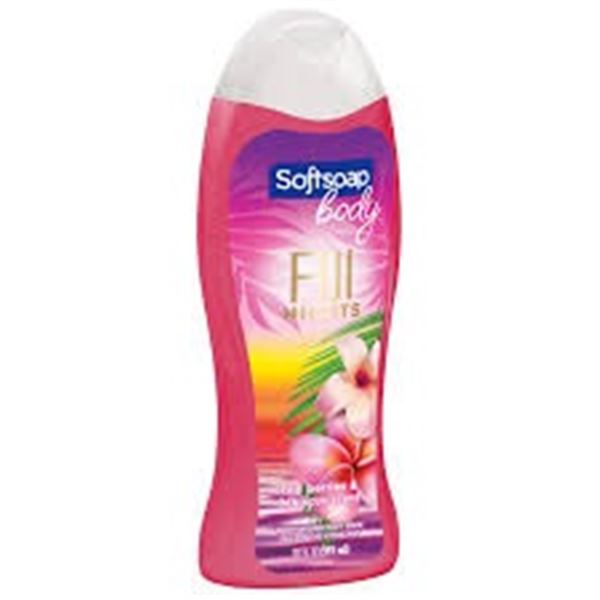 NEW 3 X 591ML SOFTSOAP BODY FIJI BODY WASH RED BER