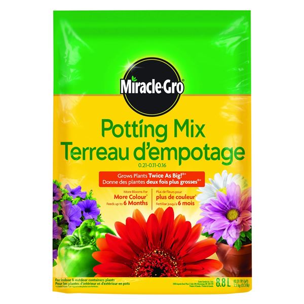 NEW 8.8L MIRACLE-GRO POTTING MIX