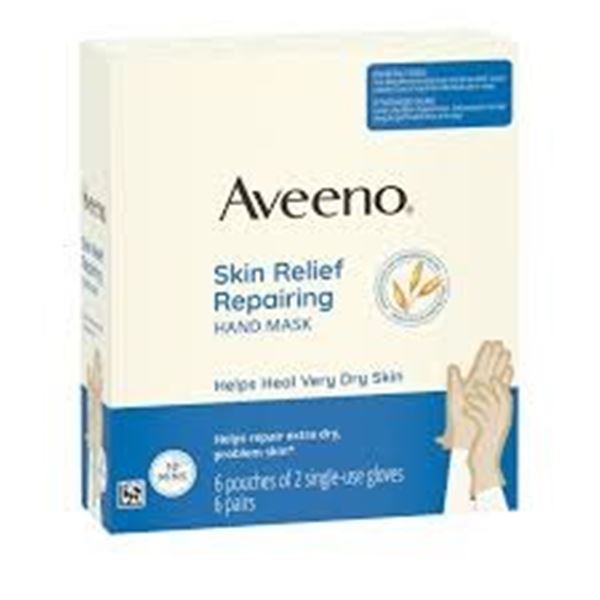 NEW 6 X 2 SINGLE USE GLOVES AVEENO HAND MASK