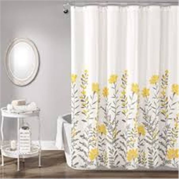 NEW LUSH DECOR APRILE ONE SHOWER 72" X 72"