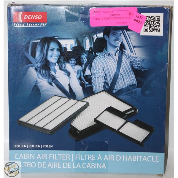 NEW DENSO CABIN AIR FILTER
