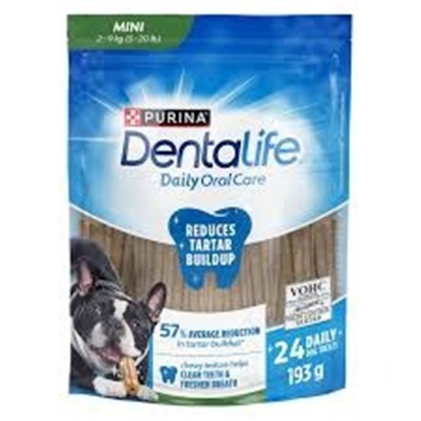 NEW 485G PURINA DENTALIFE DAILT ORAL CARE MINI